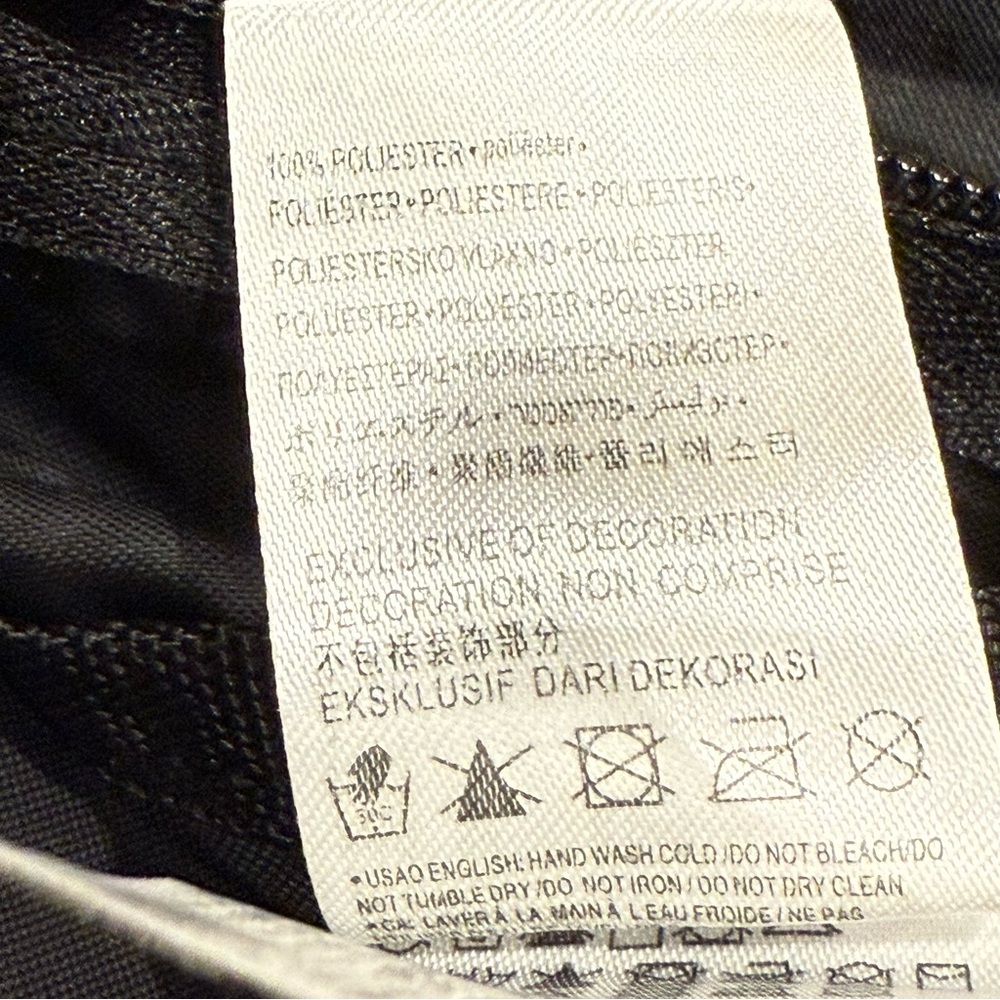 Levi's Black Light Weight Packable Backpack - image 5